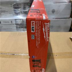 AS-IS - Milwaukee M12 12-Volt 23-Gauge Lithium-Ion Cordless Pin Nailer Kit with 1.5 Ah Battery  Charger and Tool Bag