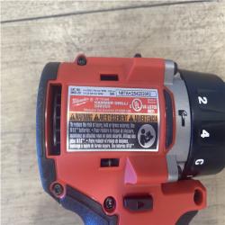 AS-IS Milwaukee 18V Lithium-Ion Brushless Cordless 1/2 in. Compact Hammer Drill/Driver (Tool-Only)