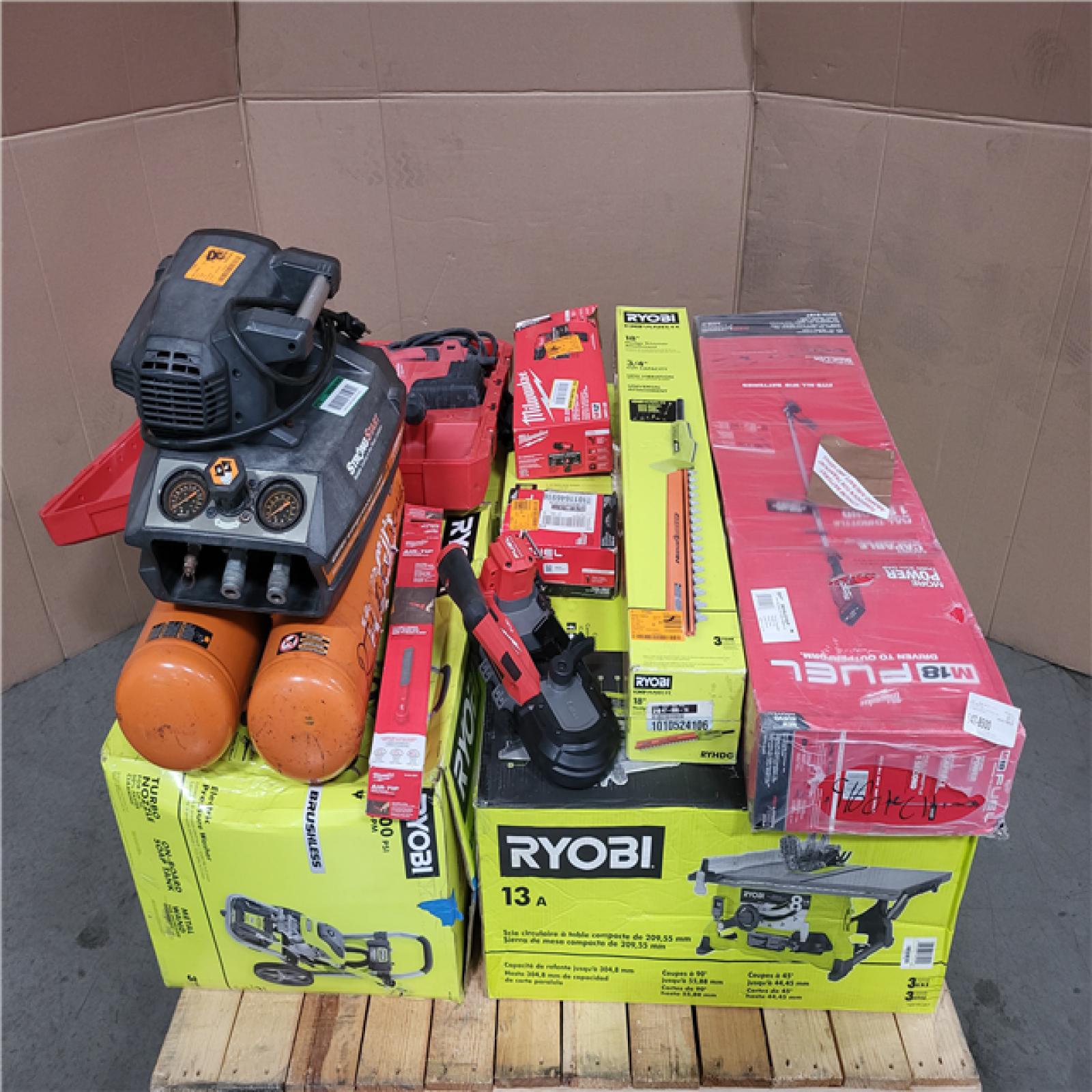 CALIFORNIA AS-IS TOOL PALLET