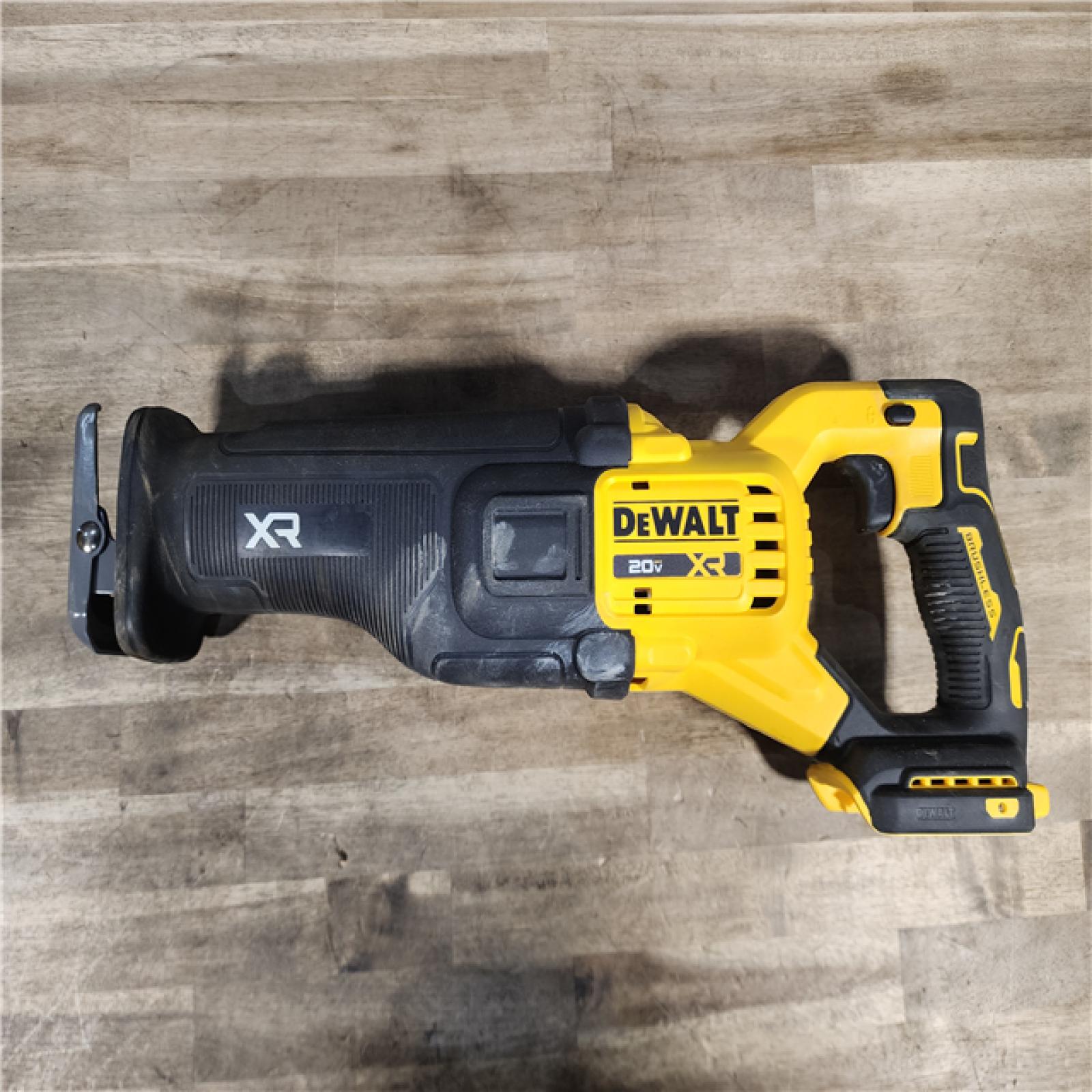 HOUSTON LOCATION - AS-IS DeWalt 20V MAX XR Cordless Brushless Reciprocating Saw W/ BATTERY & CHARGER