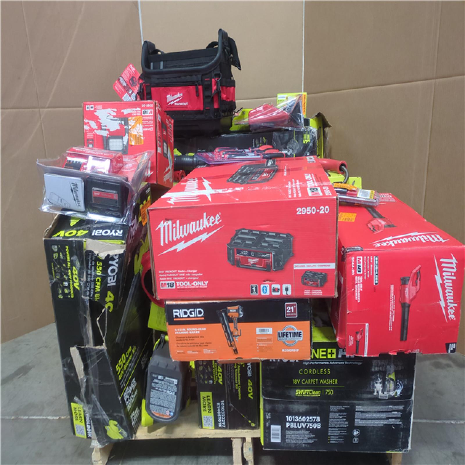 CALIFORNIA AS-IS TOOL PALLET