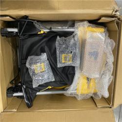 As-Is -DEWALT 2x20V MAX 21 in. Cordless Battery Powered Self Propelled Lawn Mower Kit with (2) 10 Ah Batteries and Chargers