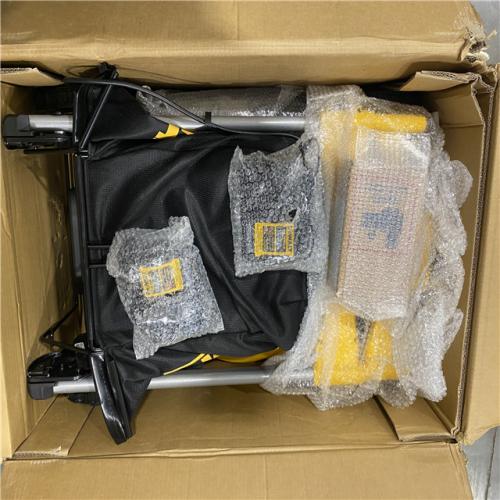 As-Is -DEWALT 2x20V MAX 21 in. Cordless Battery Powered Self Propelled Lawn Mower Kit with (2) 10 Ah Batteries and Chargers
