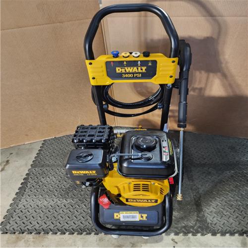HOUSTON LOCATION - AS-IS DEWALT 3400 PSI 2.5 GPM Gas Cold Water Pressure Washer with 208cc Engine