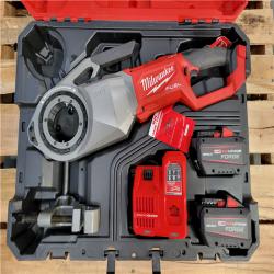 CALIFORNIA AS-IS Milwaukee Pipe Threader  Includes (2) Batteries  Charger & Hard Case