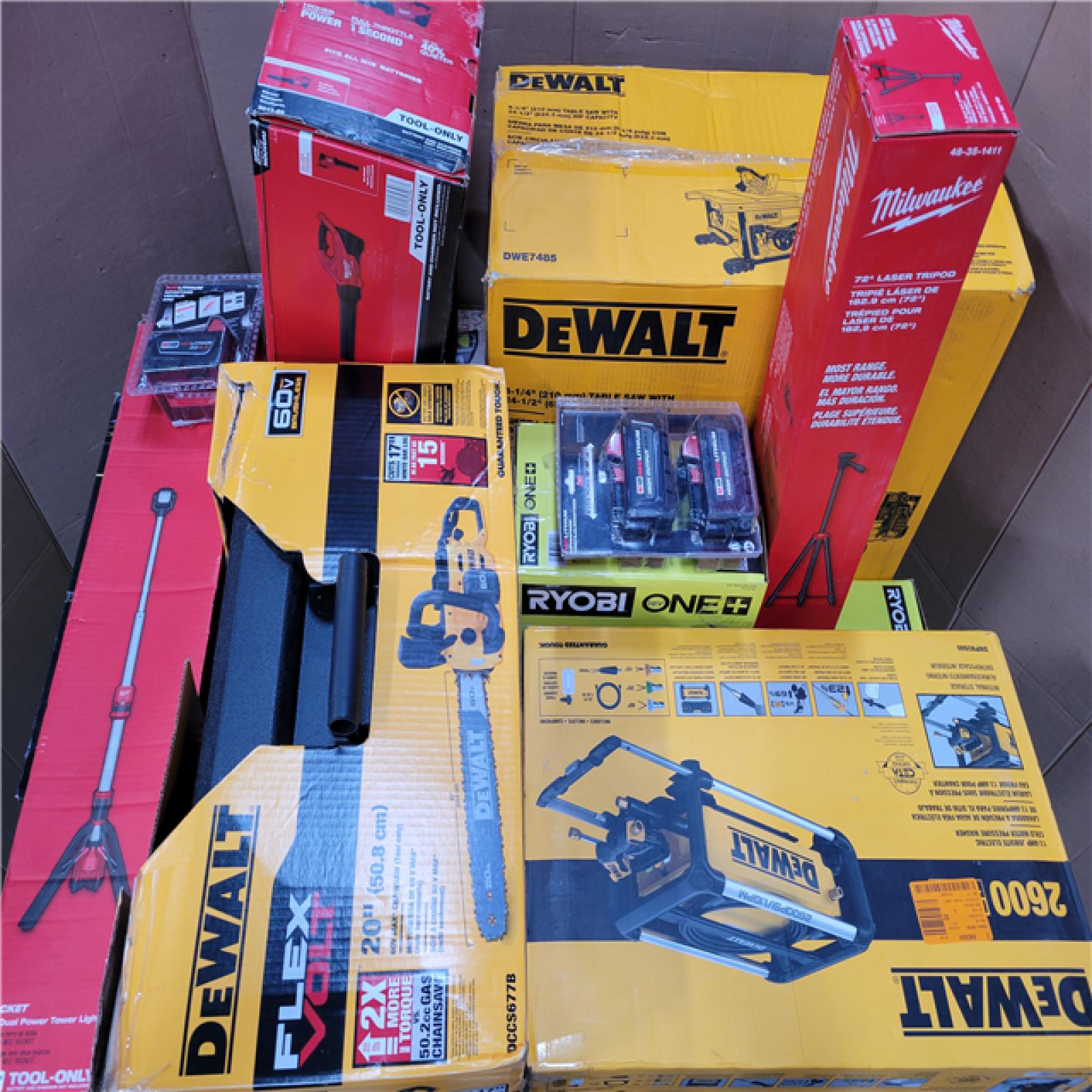 CALIFORNIA AS-IS TOOL PALLET