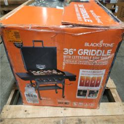 Phoenix NEW Blackstone 4-Burner Liquid Propane Outdoor Griddle with Hood in Black