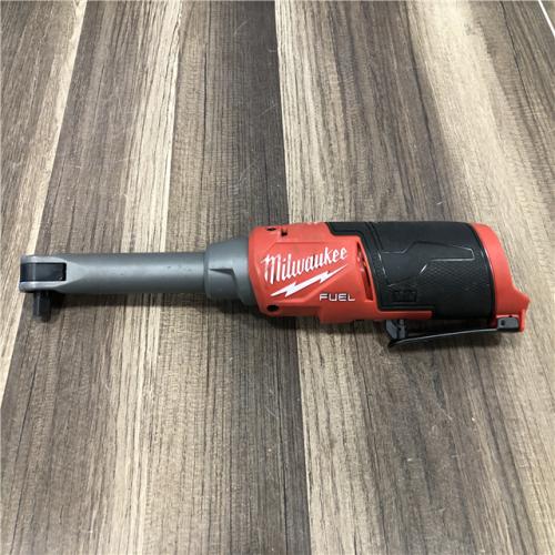 AS-IS Milwaukee  FUEL 12V Lithium-Ion Brushless Cordless 3/8 in. Extended Reach High Speed Ratchet (Tool Only)