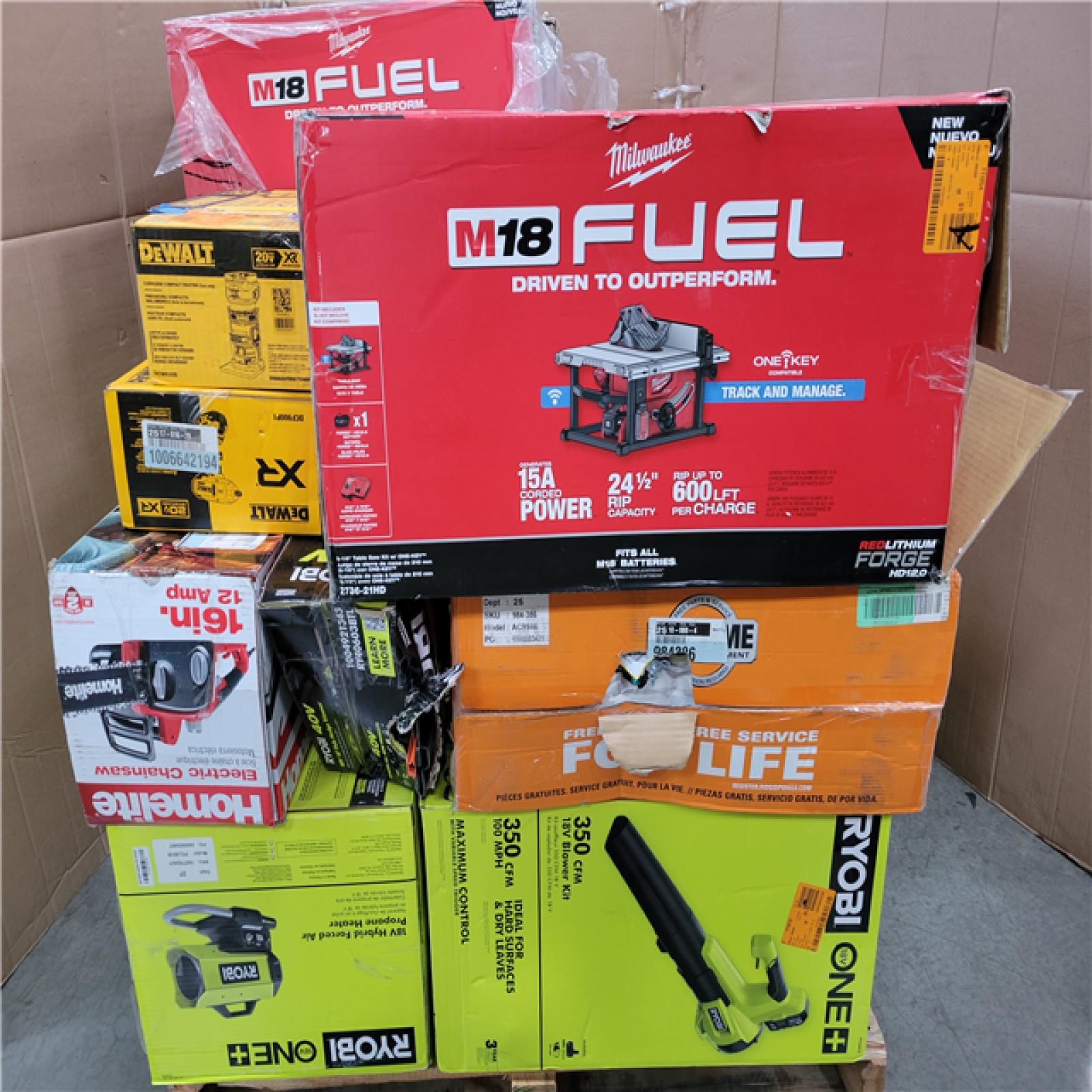 CALIFORNIA AS-IS TOOL PALLET