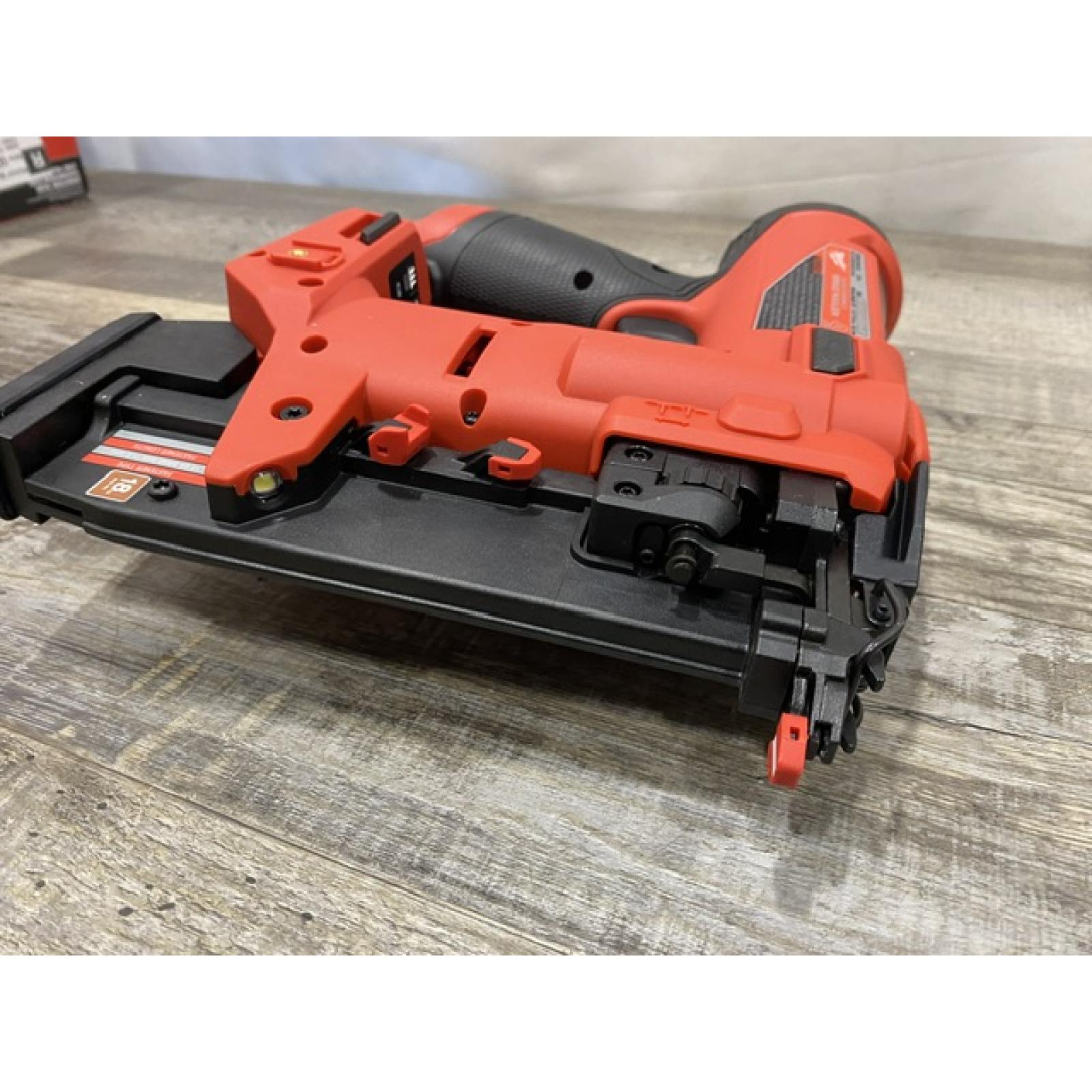 AS-IS Milwaukee FUEL 12-Volt Lithium-Ion Brushless Cordless 18-Gauge 1-1/2 in. Compact Brad Nailer (Tool Only)