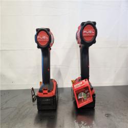 AS-IS- Milwaukee FUEL 18V Lithium-Ion Brushless Cordless Hammer Drill and Impact Driver Combo Kit (2-Tool) with 2 Batteries