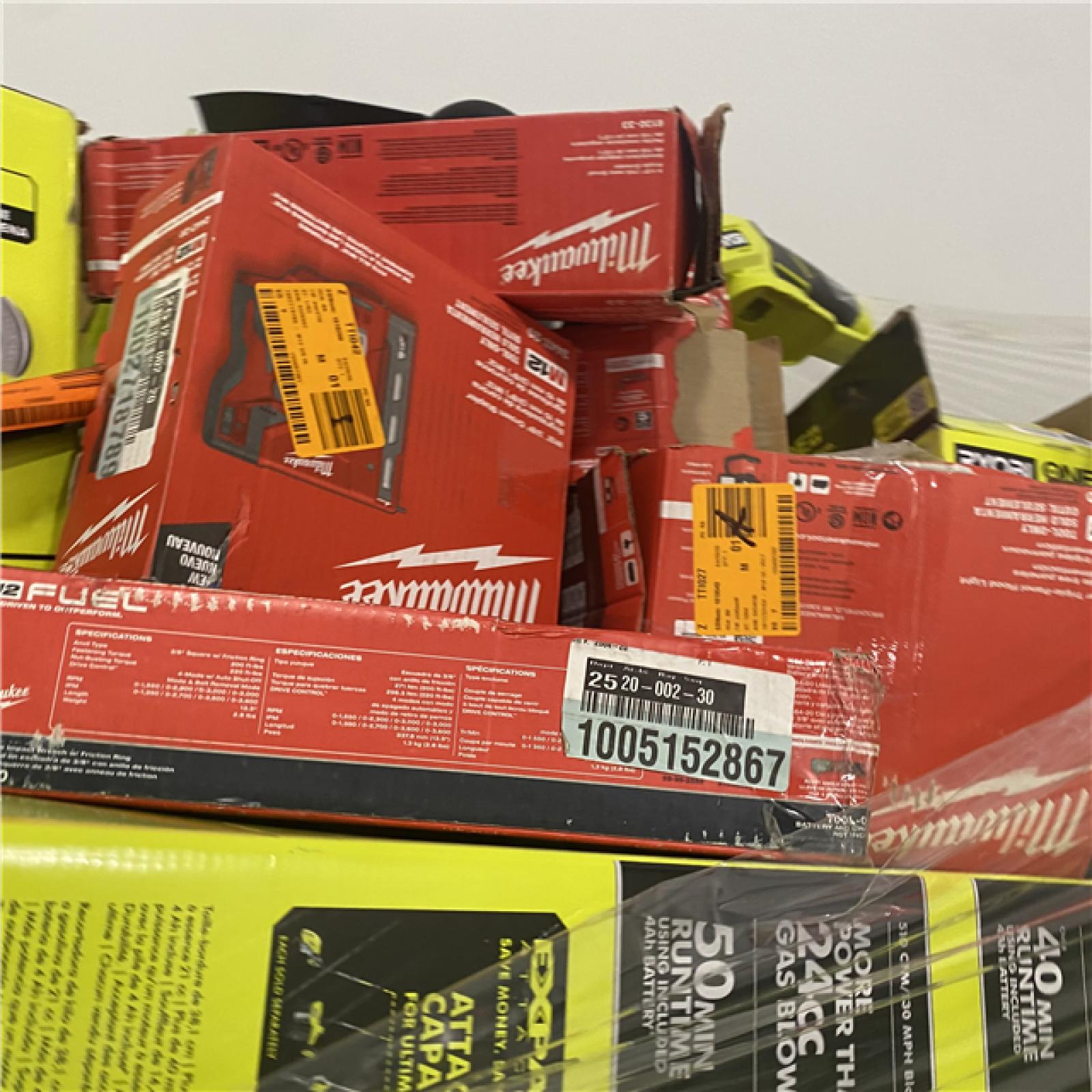 Dallas Location - As-Is Tool Pallet