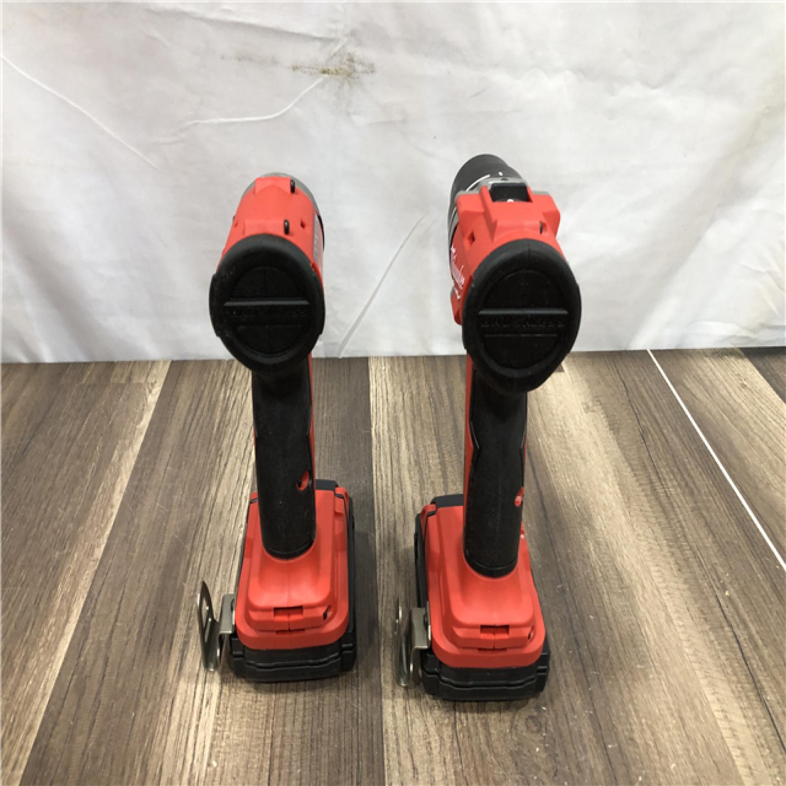 AS-IS Milwaukee 18V Lithium-Ion Brushless Cordless Compact Drill/Impact Combo Kit