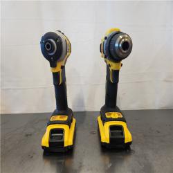 AS-IS- DEWALT ATOMIC 20-Volt MAX Lithium-Ion Cordless Combo Kit