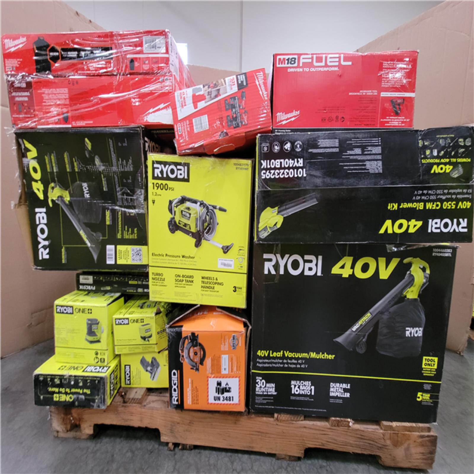 CALIFORNIA AS-IS TOOL PALLET