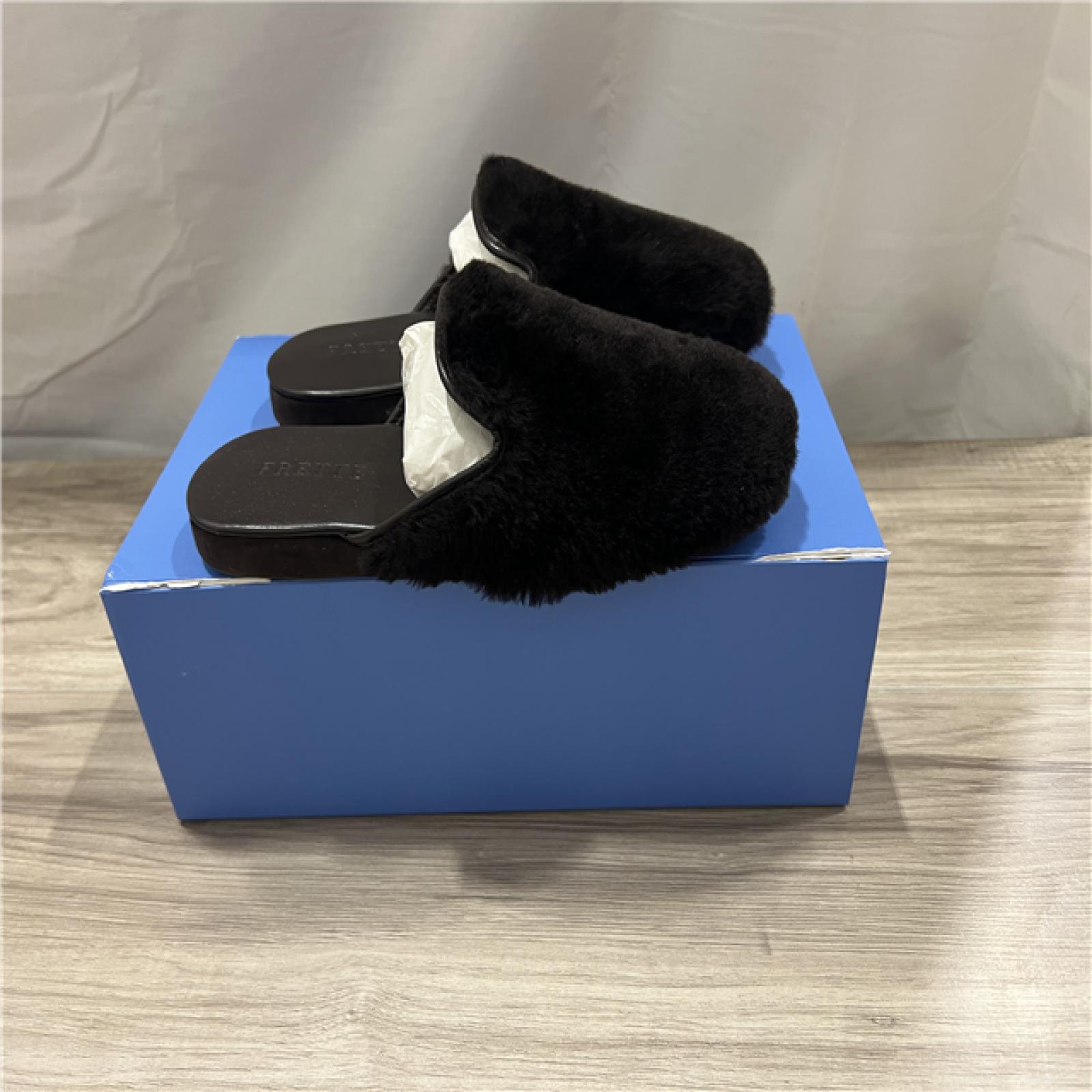 FRETTE 1860 Shearling Slippers - Brown - SZ 37