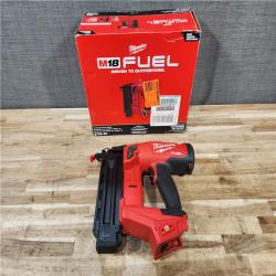 HOUSTON LOCATION - AS-IS Milwaukee FUEL 18-Volt Lithium-Ion Brushless Cordless Gen II 18-Gauge Brad Nailer (Tool-Only)