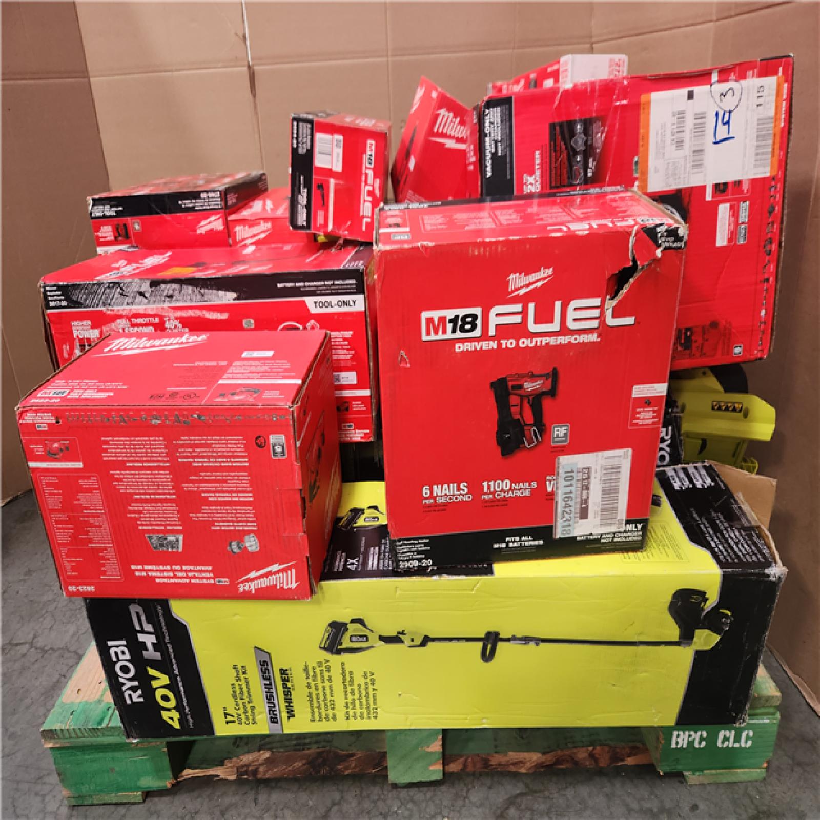 CALIFORNIA AS-IS TOOL PALLET