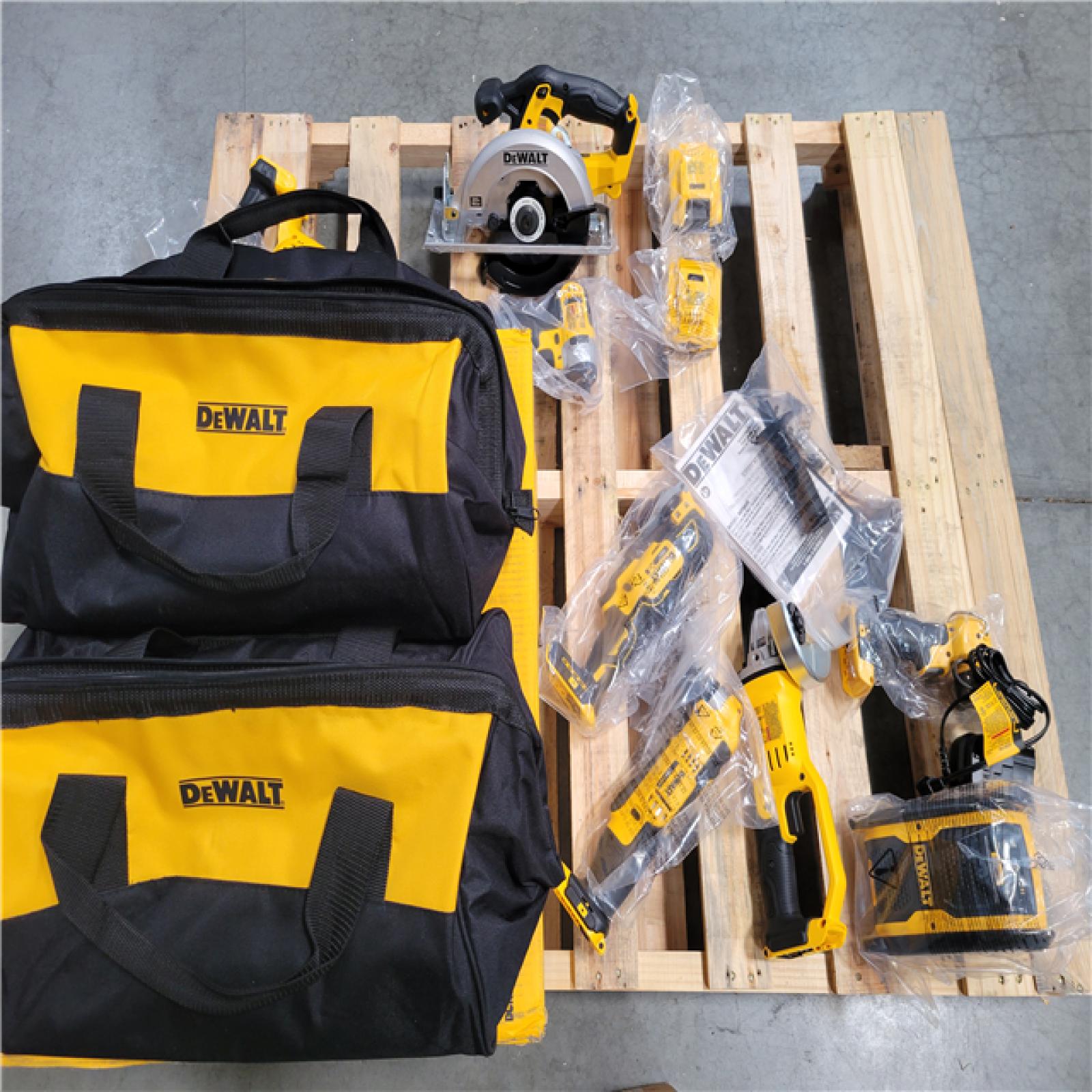 CALIFORNIA AS-IS DEWALT 9 TOOL COMBO KIT