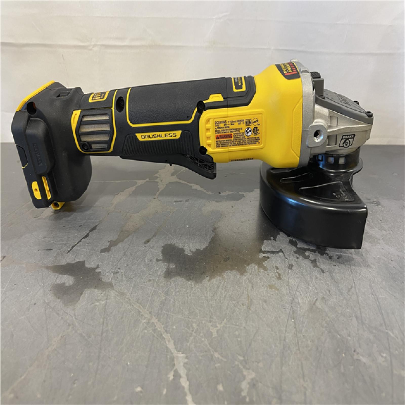 AS-IS - DeWalt 20V XR Cordless 4-1/2. in. to 5 in. Variable Speed Angle Grinder