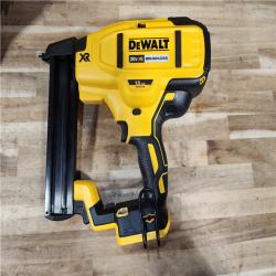 HOUSTON LOCATION - AS-IS DEWALT 20V MAX XR Lithium-Ion Cordless 18-Gauge Narrow Crown Stapler Kit