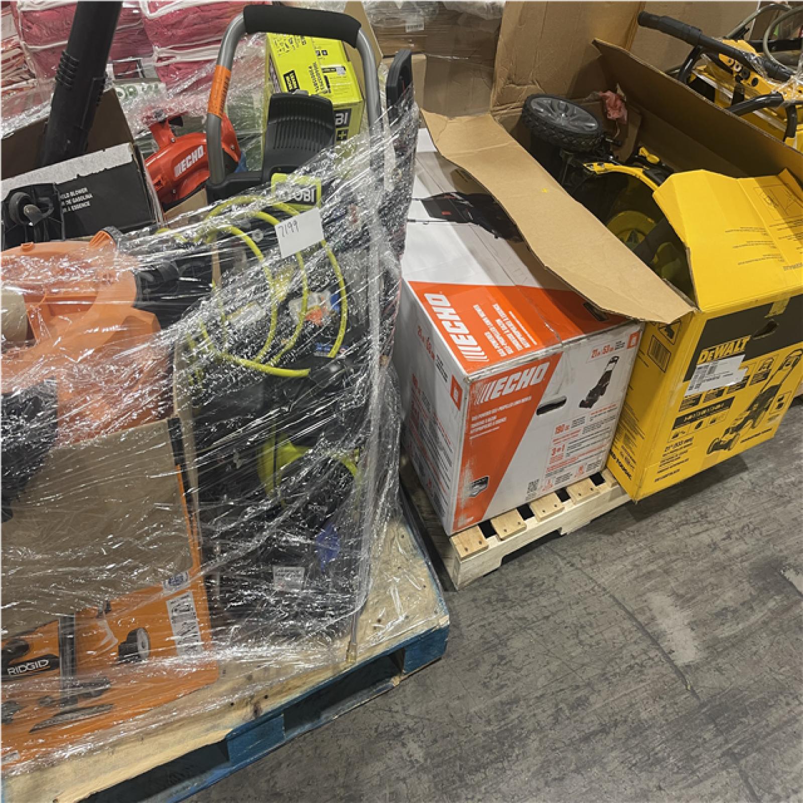 Pittston Location As-Is Outdoor Power Equipment Truckload (26 pallets) Lot 7199