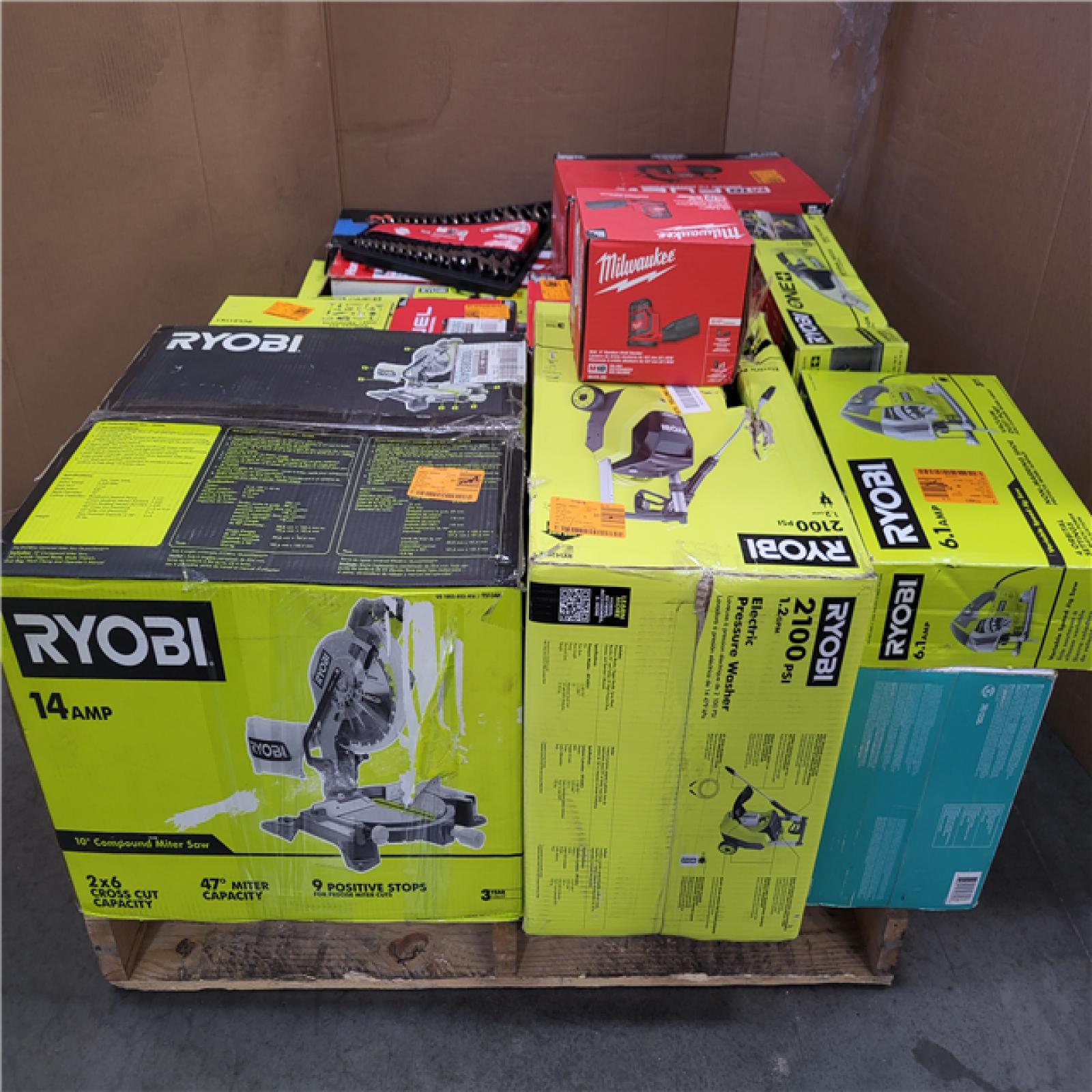 CALIFORNIA AS-IS TOOL PALLET