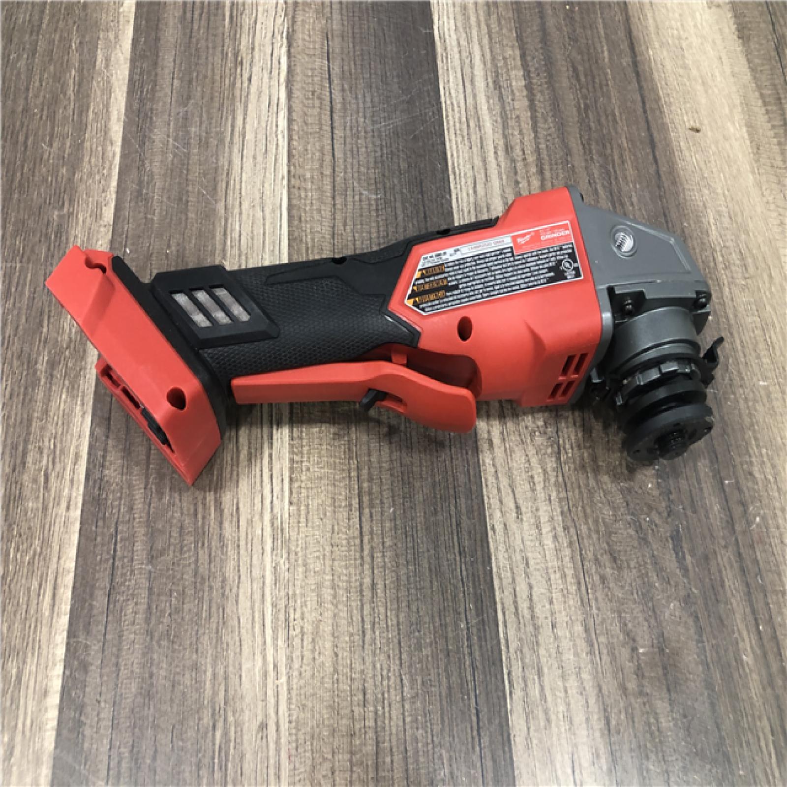 AS-IS Milwaukee  FUEL 18V Lithium-Ion Brushless Cordless 4-1/2 in./5 in. Grinder w/Paddle Switch (Tool-Only)
