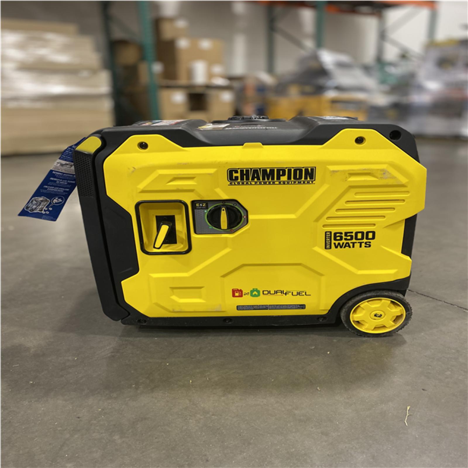Dallas Location - As-Is Champion 201532 6500W Dual Fuel Inverter Generator