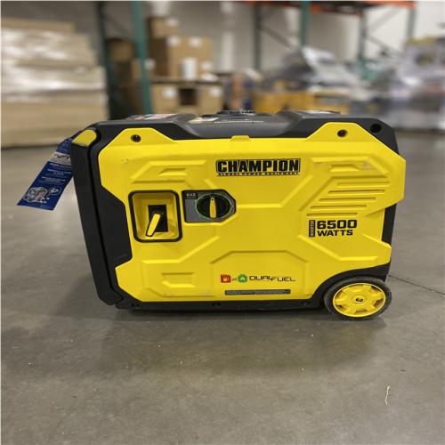 Dallas Location - As-Is Champion 201532 6500W Dual Fuel Inverter Generator