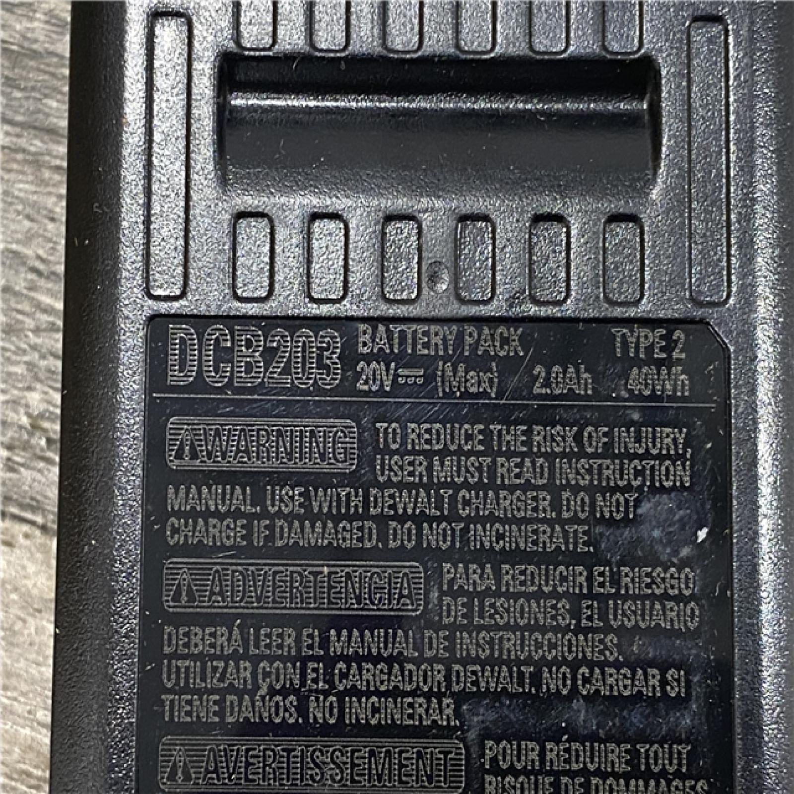 AS-IS DEWALT Atomic 20V Lithium-Ion Cordless Compact 1/2 in. Drill/Driver Kit