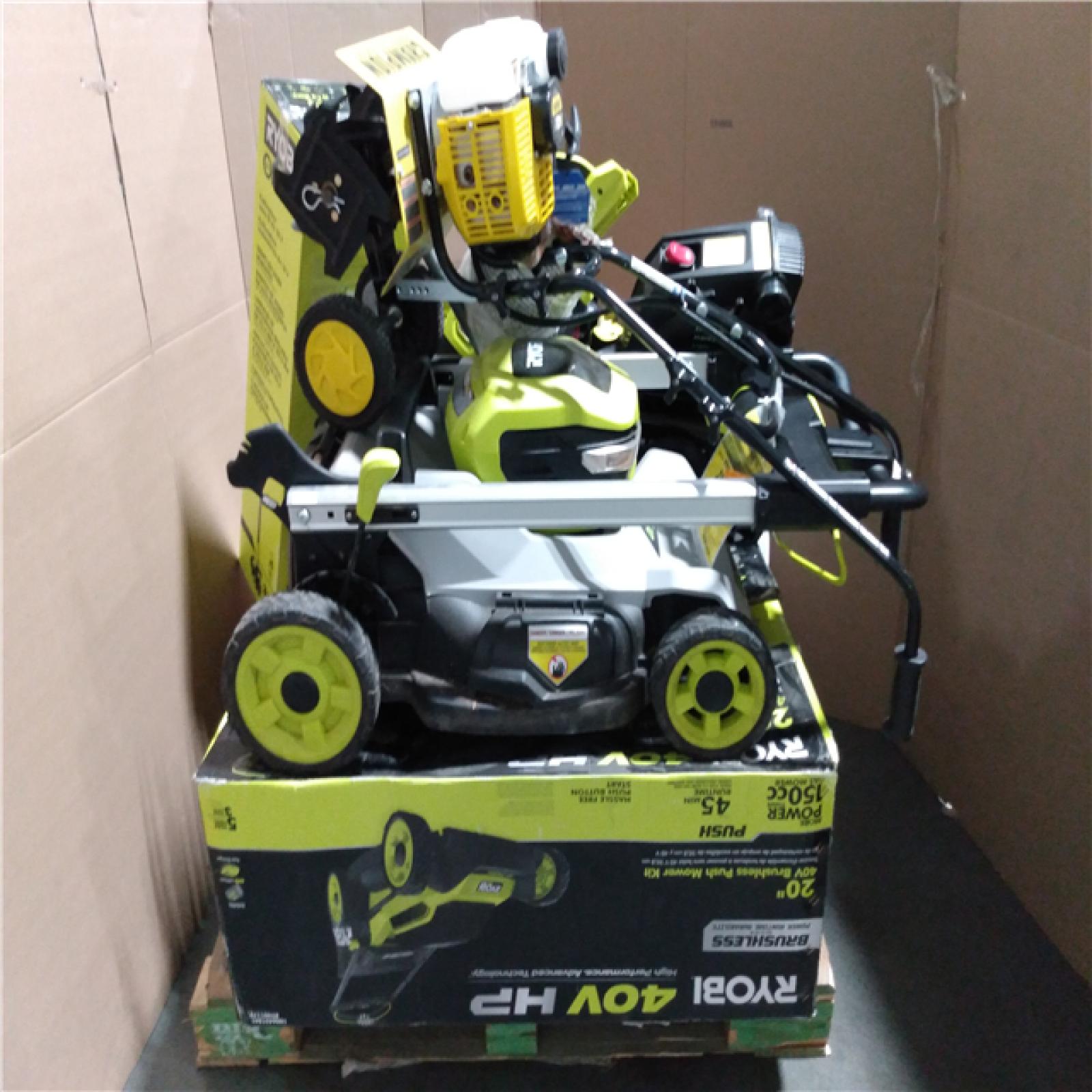 CALIFORNIA AS-IS OUTDOOR POWER EQUIPMENT