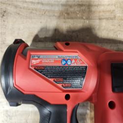 HOUSTON LOCATION - AS - IS Milwaukee FUEL 18-Volt Lithium-Ion Brushless Cordless 18-Gauge 1/4 in. Narrow Crown Stapler (Tool-Only)