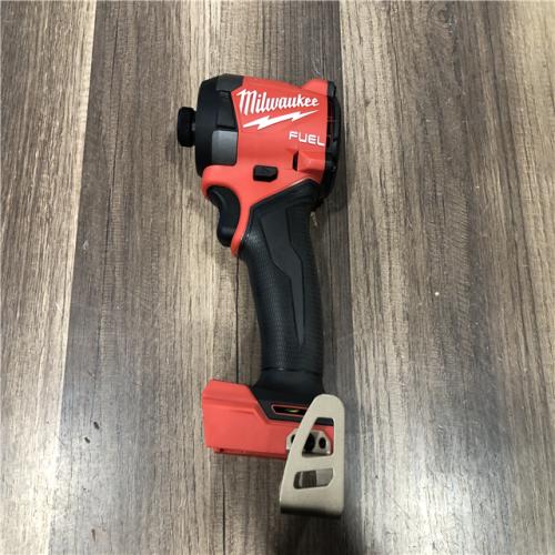 AS-IS Milwaukee FUEL 18V Lithium-Ion Brushless Cordless 1/4 in. Hex Impact Driver (Tool-Only)