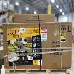 DALLAS LOCATION - MUDMIXER Continuous Feed Portable Electric Concrete  Cement and Mortar Mixer