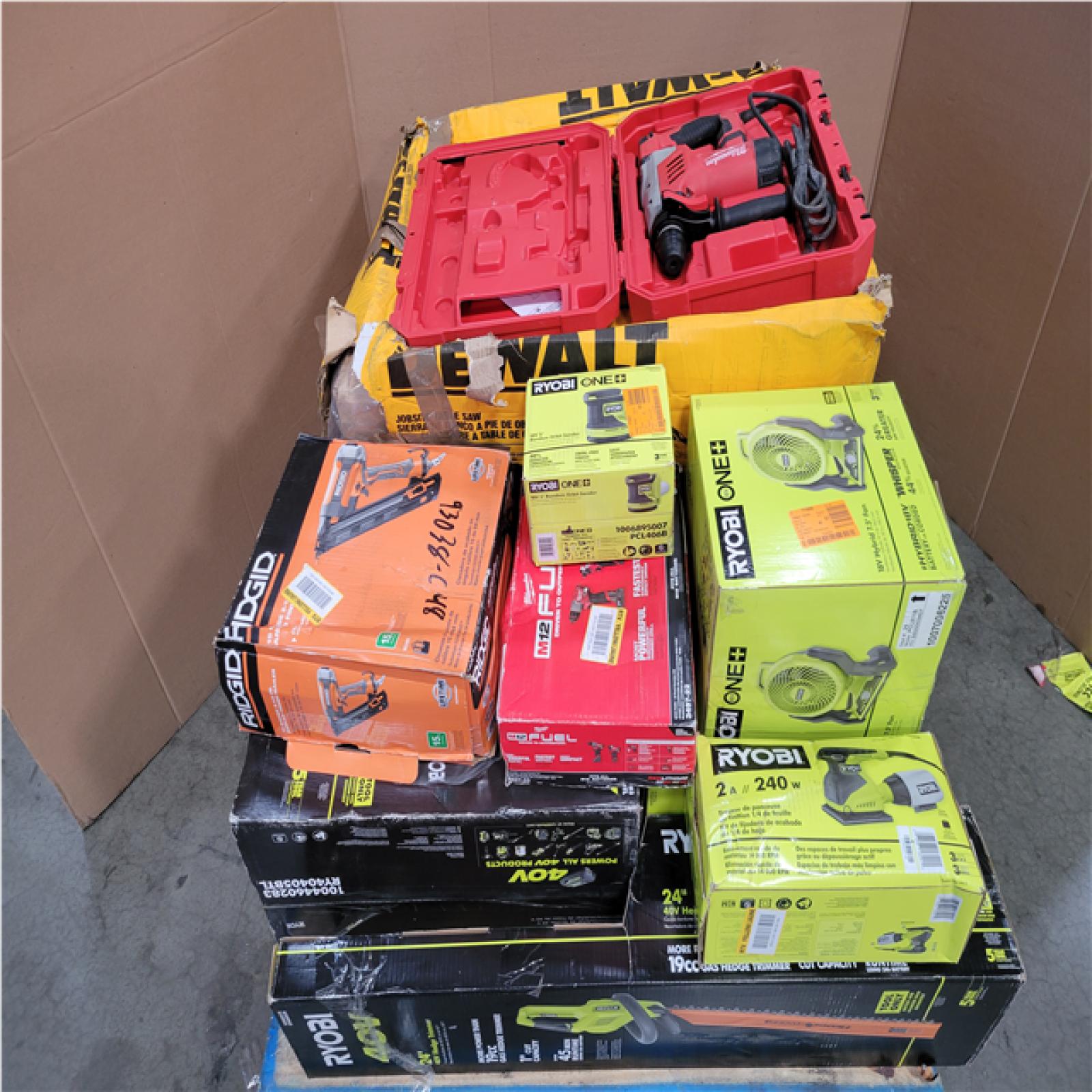 CALIFORNIA AS-IS TOOL PALLET