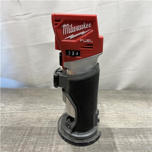 AS-IS Milwaukee FUEL 18V Lithium-Ion Brushless Cordless Compact Router (Tool-Only)