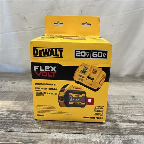 NEW - DEWALT 20V/60V MAX FLEXVOLT Lithium-Ion 9.0Ah Battery and Charger Starter Kit