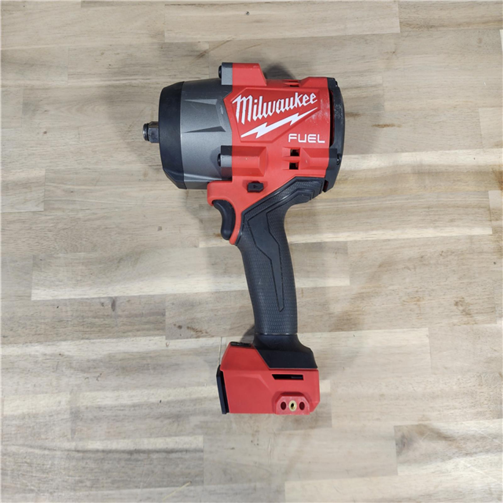 HOUSTON LOCATION - AS-IS Milwaukee M18 FUEL 18V Lithium-Ion Brushless Cordless 1/2 in. Impact Wrench with Friction Ring (Tool-Only)