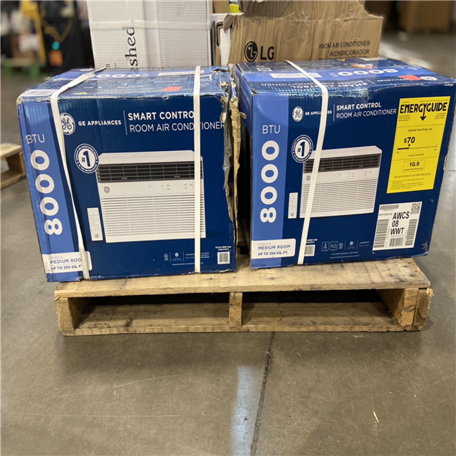 DALLAS LOCATION - AIR CONDITIONER PALLET -( 4 UNITS)