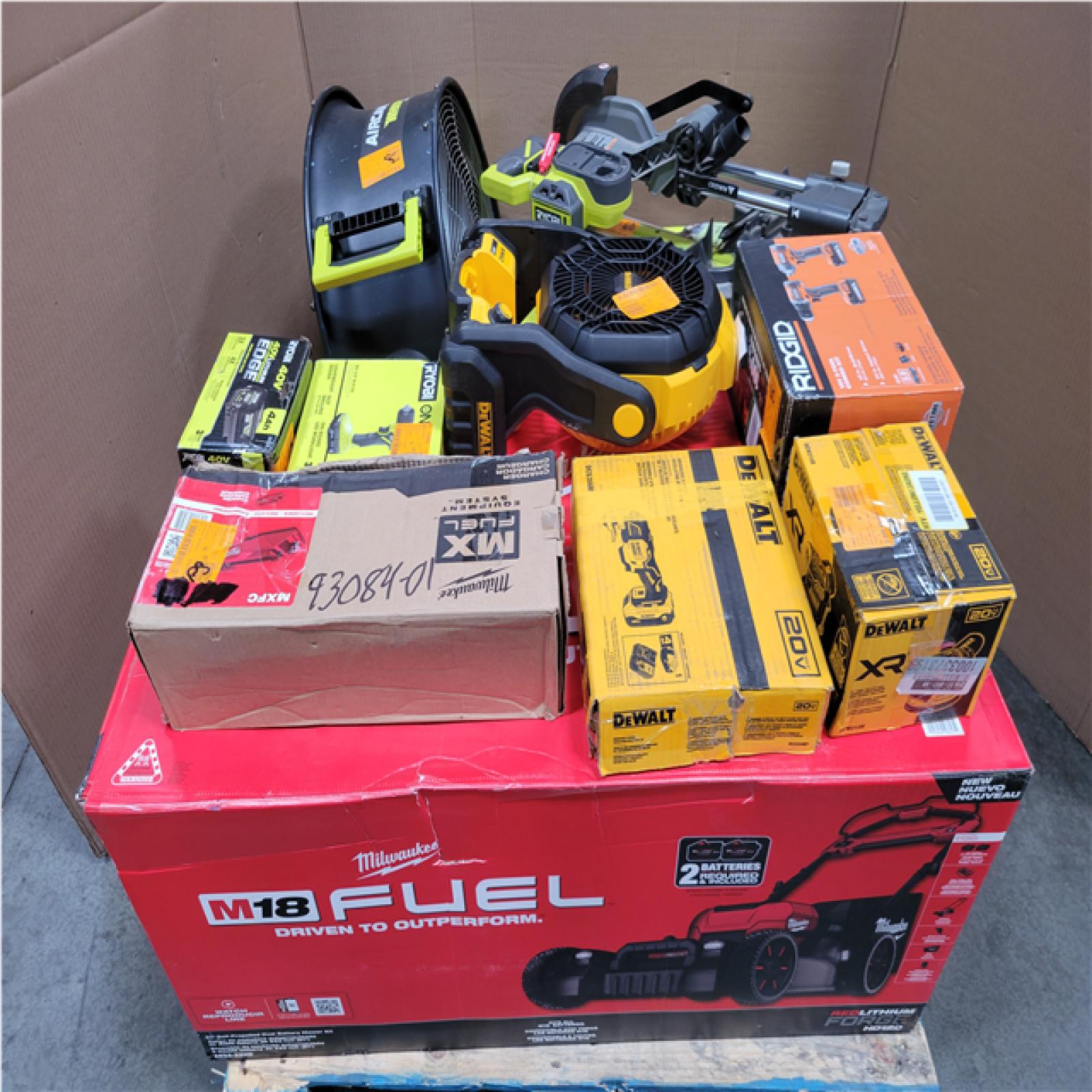 CALIFORNIA AS-IS TOOL PALLET