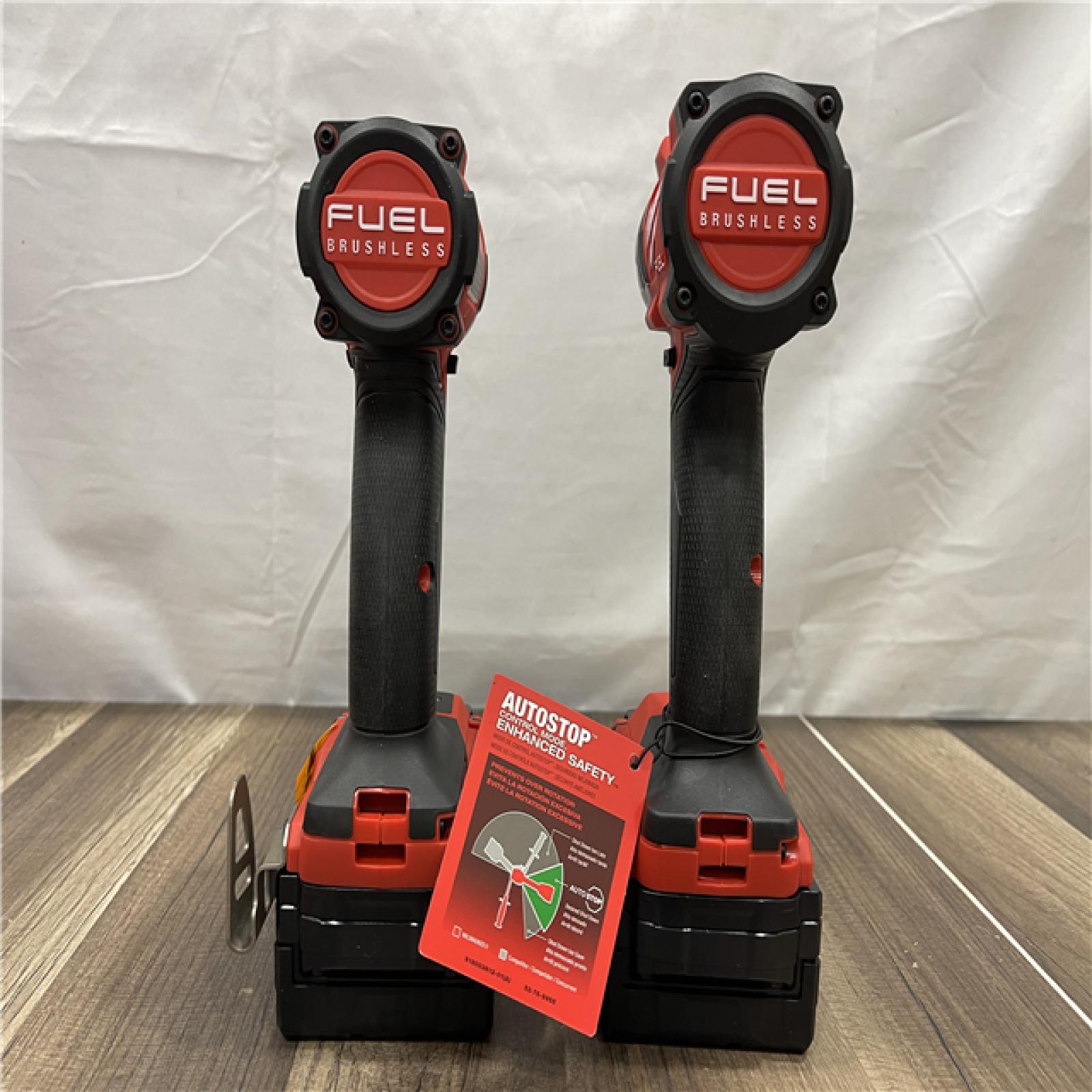 AS-IS Milwaukee M18 FUEL 18V Lithium-Ion Brushless Cordless Hammer Drill and Impact Driver Combo Kit