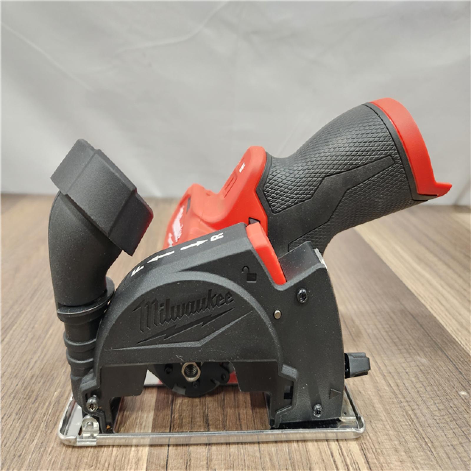AS-IS- Milwaukee M12 FUEL 12V Lithium-Ion Brushless Cordless 3 in. Cut Off Saw (Tool-Only)
