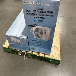 California AS-IS Hessaire Ductless AC Heat Pump (Damaged Boxes)