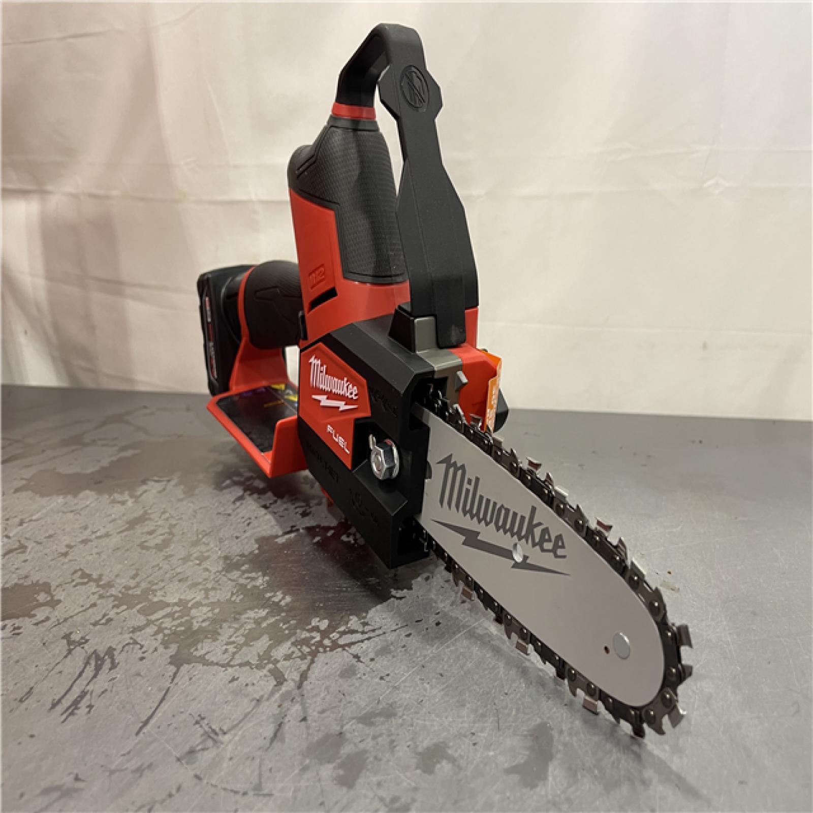 AS-IS - Milwaukee M12 FUEL 12V Lithium-Ion Brushless Battery 6 in. HATCHET Pruning Saw Kit
