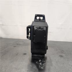AS-IS- Milwaukee- M12 Green Beam Laser 360° 3-Plane Kit