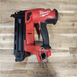 HOUSTON LOCATION - AS-IS Milwaukee FUEL 18-Volt Lithium-Ion Brushless Cordless Gen II 18-Gauge Brad Nailer (Tool-Only)