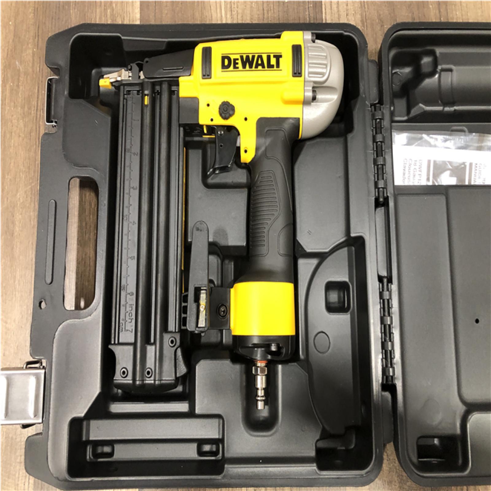 AS-IS DEWALT 18-Gauge Pneumatic Brad Nailer