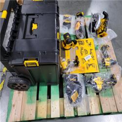 California AS-IS DEWALT 6 TOOL COMBO KIT 20V MAX BATTERY (2X)