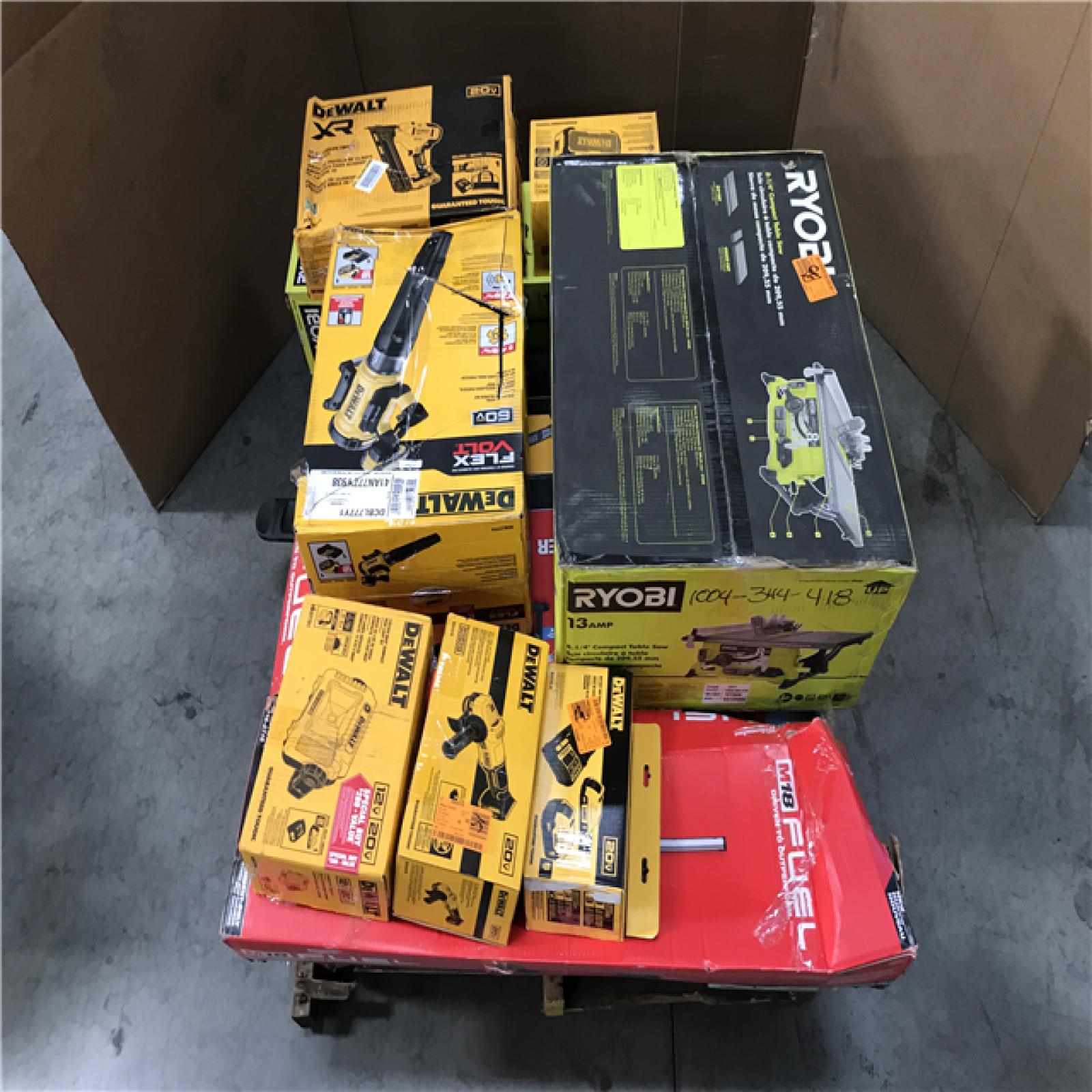 CALIFORNIA AS-IS TOOL PALLET